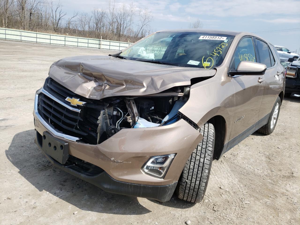 Photo 2 from auction – 2018 CHEVROLET EQUINOX LT with VIN 2GNAXSEV5J6231668