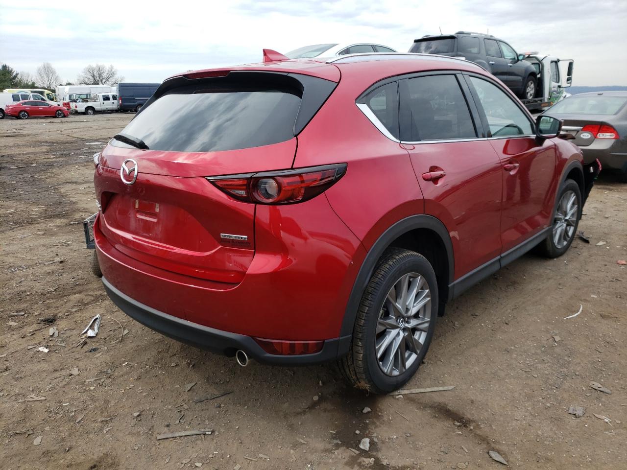 Photo 4 from auction – 2021 MAZDA CX-5 GRAND with VIN JM3KFBDM4M1442626