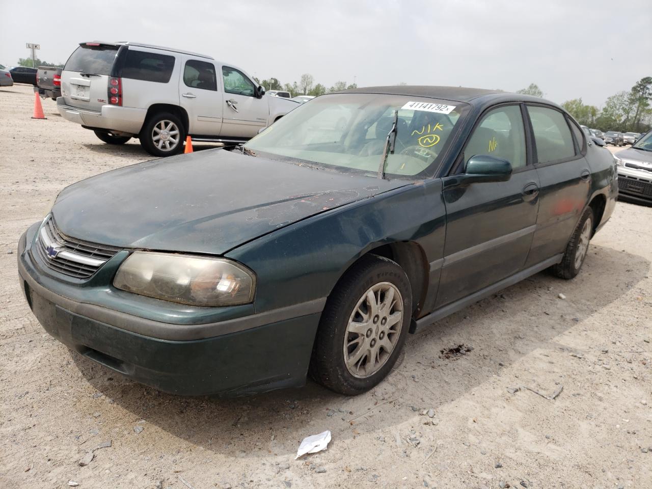 Photo 2 from auction – 2002 CHEVROLET IMPALA with VIN 2G1WF52E529274553
