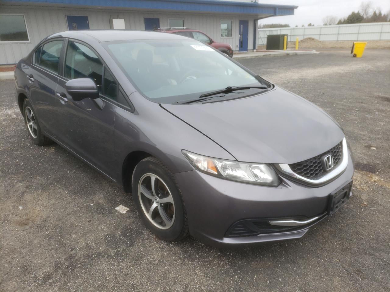 HONDA CIVIC SE 2015 with VIN 19XFB2F70FE054256 - Photo from auction