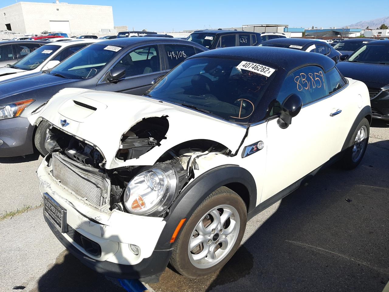 Photo 2 from auction – 2012 MINI COOPER COU with VIN WMWSX3C54CT154966