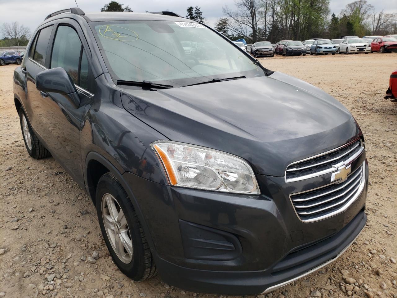 CHEVROLET TRAX 1LT 2016 with VIN 3GNCJLSB3GL141319 - Photo from auction