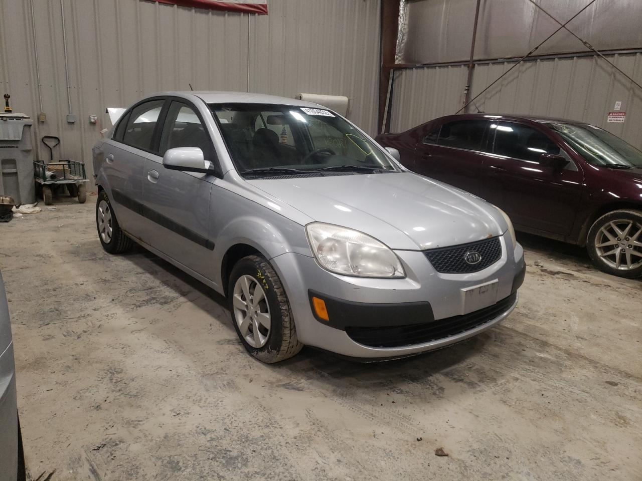 KIA RIO BASE 2007 with VIN KNADE123276220759 - Photo from auction