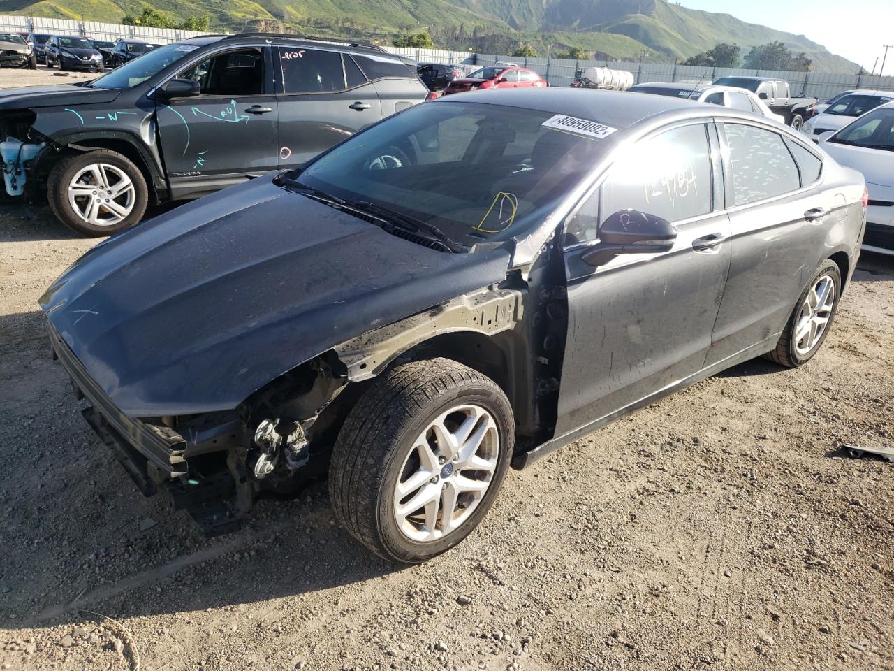 Photo 2 from auction – 2015 FORD FUSION SE with VIN 3FA6P0H76FR129205