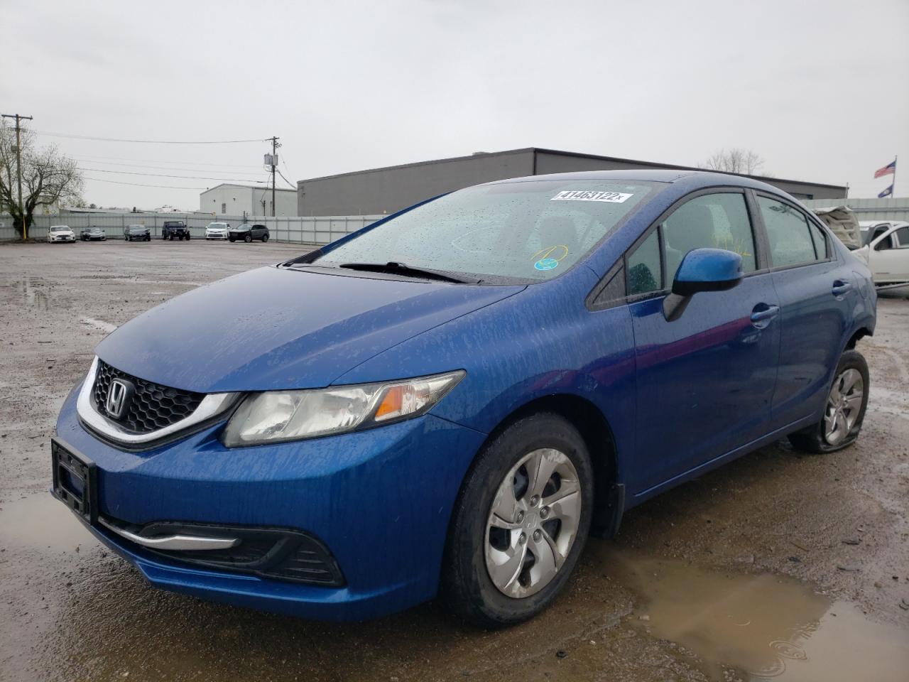 Photo 2 from auction – 2013 HONDA CIVIC LX with VIN 19XFB2F55DE010118