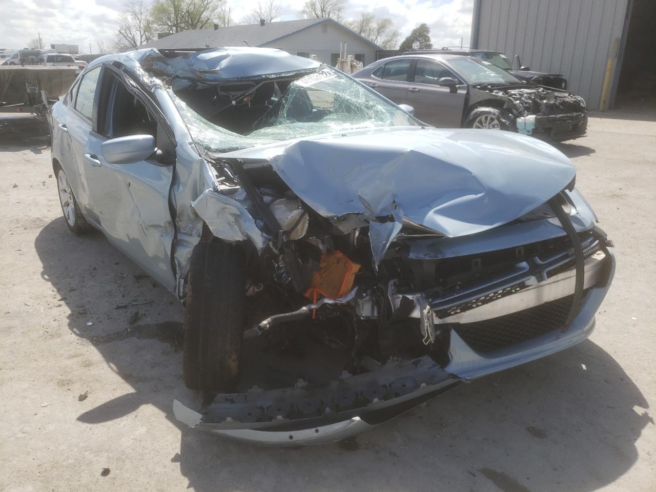 DODGE DART SXT 2013 with VIN 1C3CDFBA2DD308820 - Photo from auction