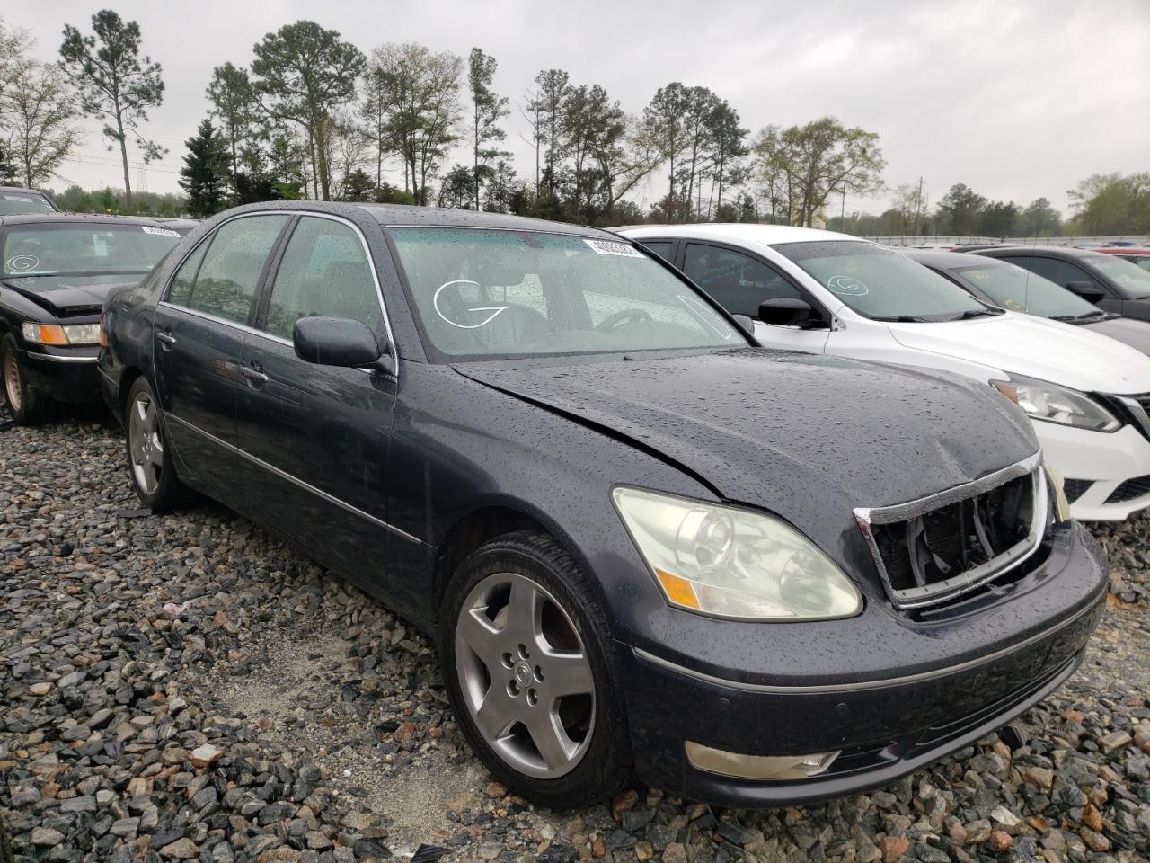 LEXUS LS 430 2005 with VIN JTHBN36FX55017372 - Photo from auction