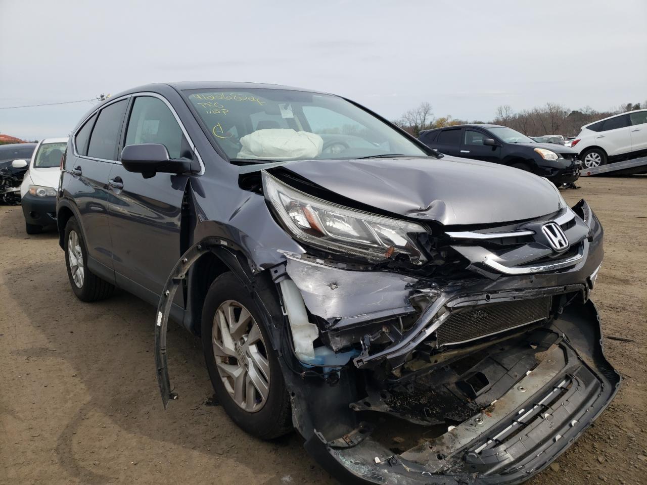 HONDA CR-V EX 2015 with VIN 5J6RM4H53FL031876 - Photo from auction