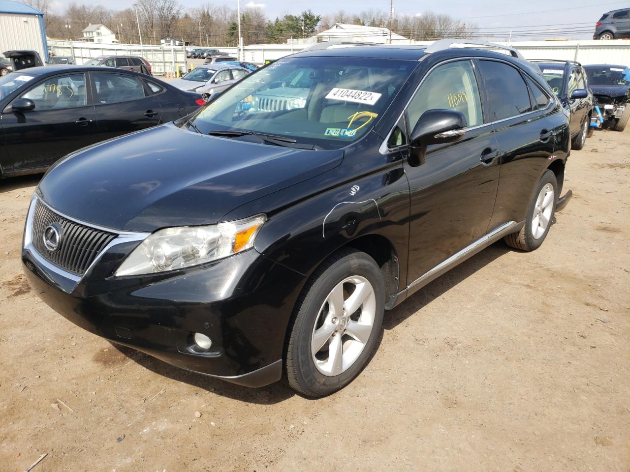 Photo 2 from auction – 2011 LEXUS RX 350 with VIN 2T2BK1BA3BC118434
