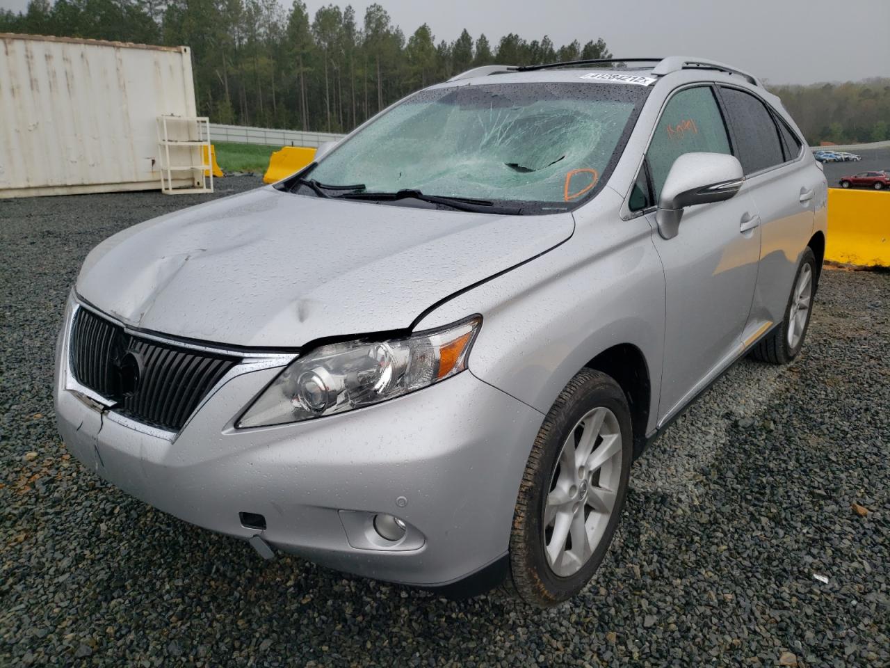 Photo 2 from auction – 2012 LEXUS RX 350 with VIN 2T2ZK1BA3CC086133