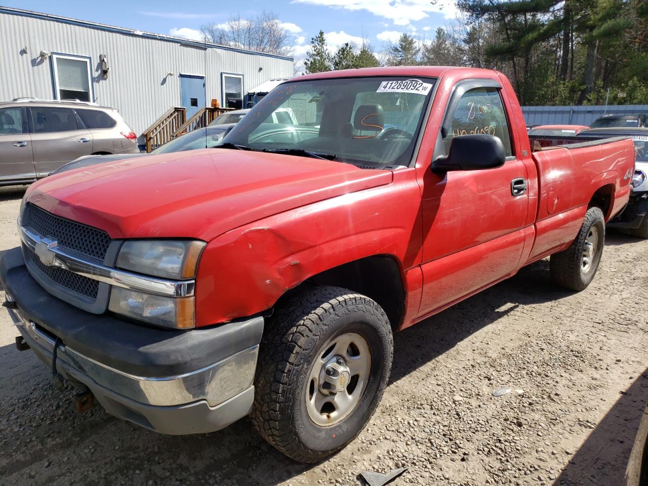 Photo 2 from auction – 2004 CHEVROLET SILVERADO with VIN 1GCEK14T14E180690