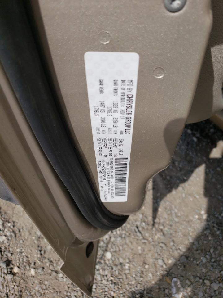Photo 10 from auction – 2013 CHRYSLER TOWN & COU with VIN 2C4RC1CGXDR614949