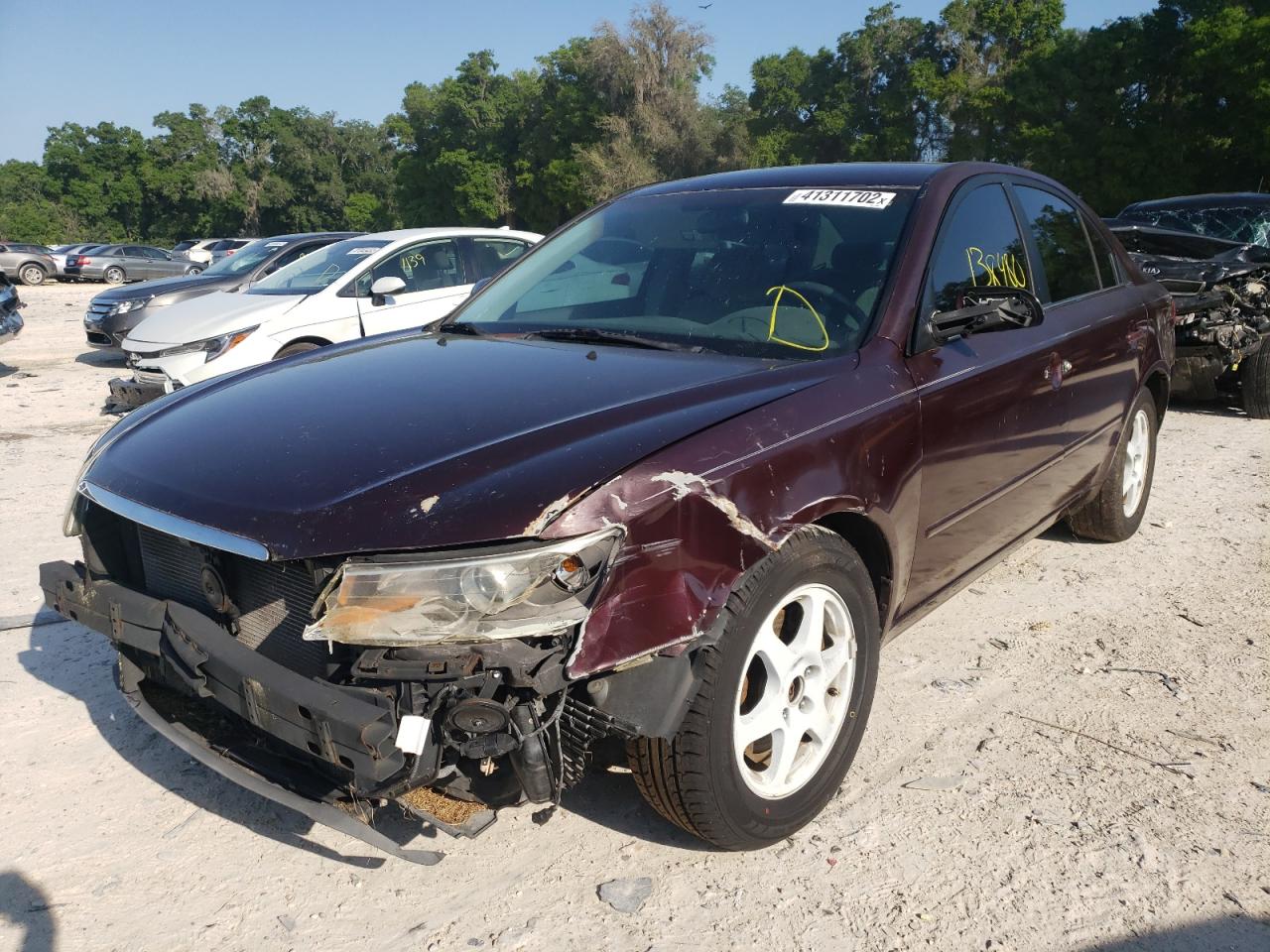 Photo 2 from auction – 2006 HYUNDAI SONATA GLS with VIN 5NPEU46F86H118399