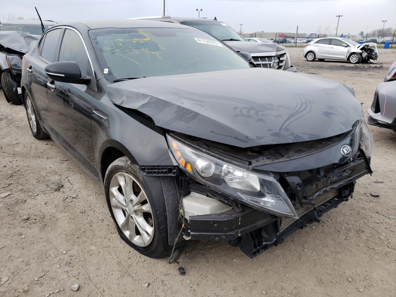 KIA OPTIMA LX 2013 with VIN 5XXGM4A76DG172091 - Photo from auction