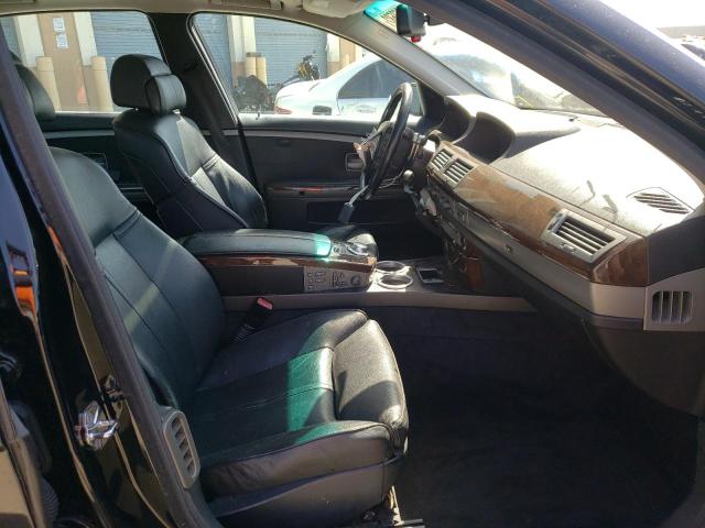 Photo 5 from auction – 2005 BMW 745 LI with VIN WBAGN63585DS58855