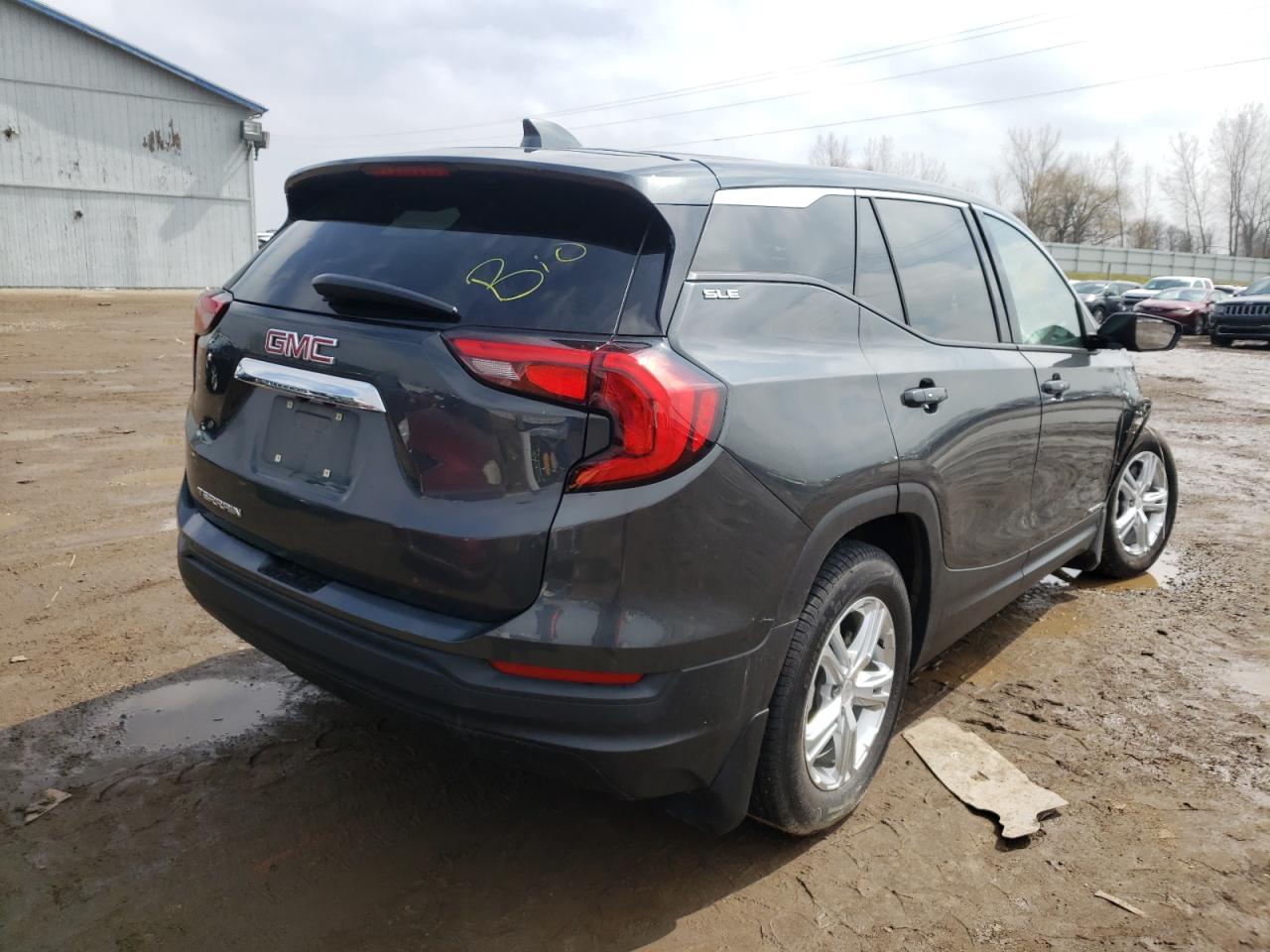 Photo 4 from auction – 2019 GMC TERRAIN SL with VIN 3GKALMEV3KL220377