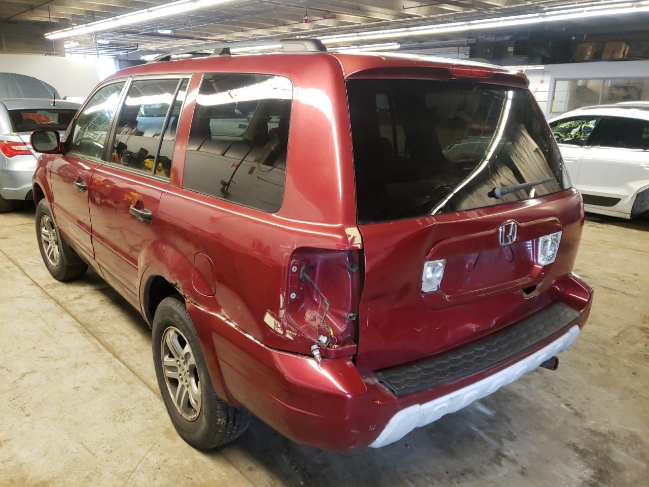 Photo 3 from auction – 2004 HONDA PILOT EX with VIN 2HKYF18454H529452
