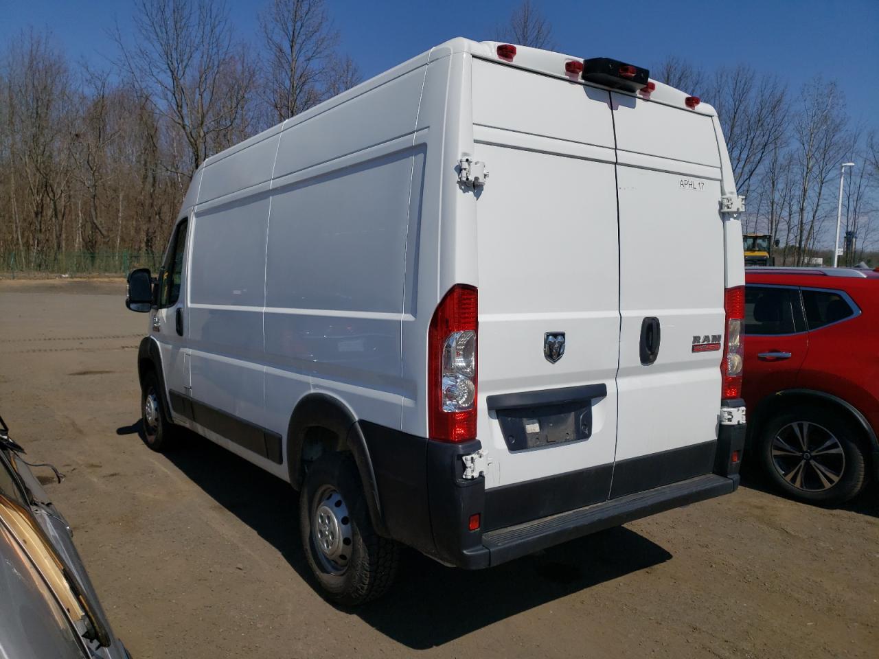 Photo 3 from auction – 2019 RAM PROMASTER with VIN 3C6TRVBG1KE547810