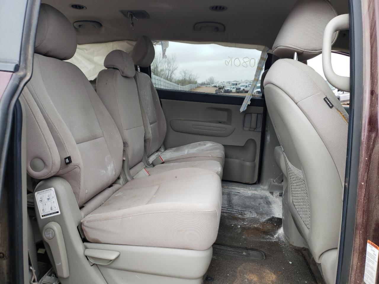Photo 6 from auction – 2015 KIA SEDONA LX with VIN KNDMB5C13F6058879
