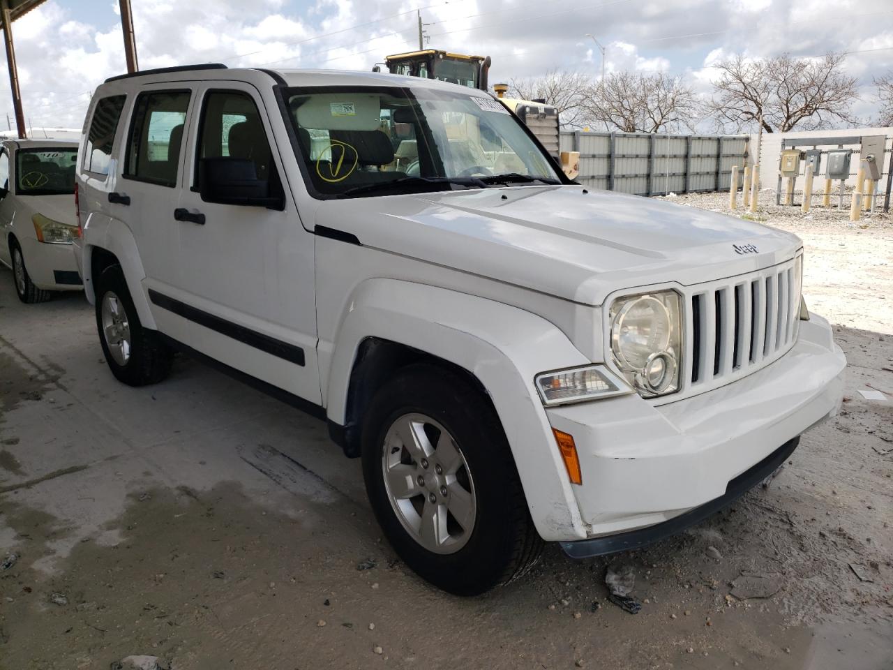 Photo 1 from auction – 2012 JEEP LIBERTY SP with VIN 1C4PJLAK8CW201451