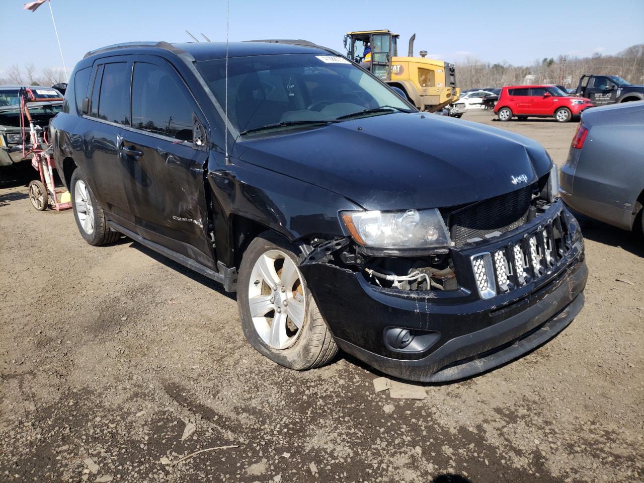 JEEP COMPASS LA 2014 with VIN 1C4NJDEB7ED734915 - Photo from auction