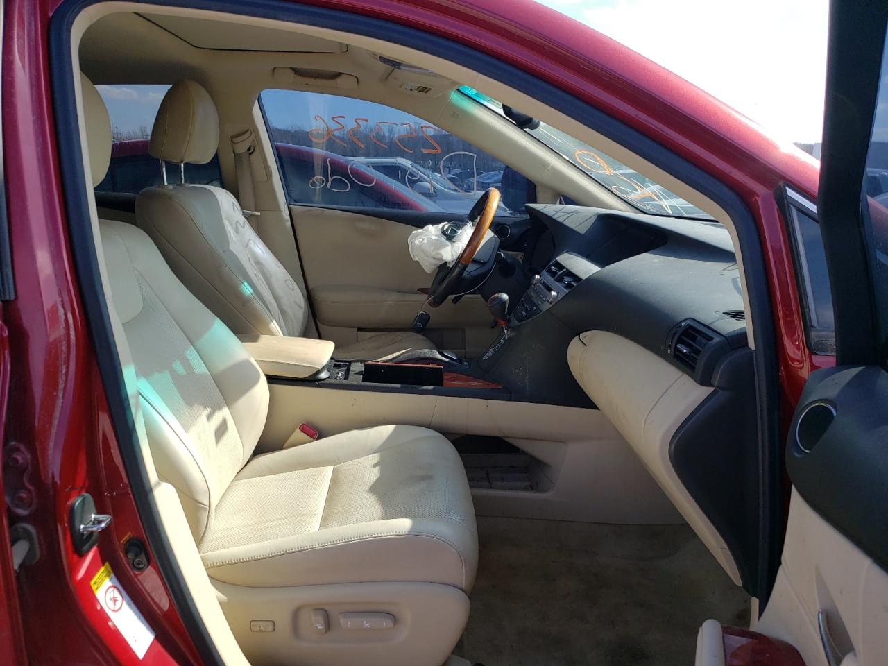 Photo 5 from auction – 2010 LEXUS RX 450 with VIN JTJZB1BAXA2003245