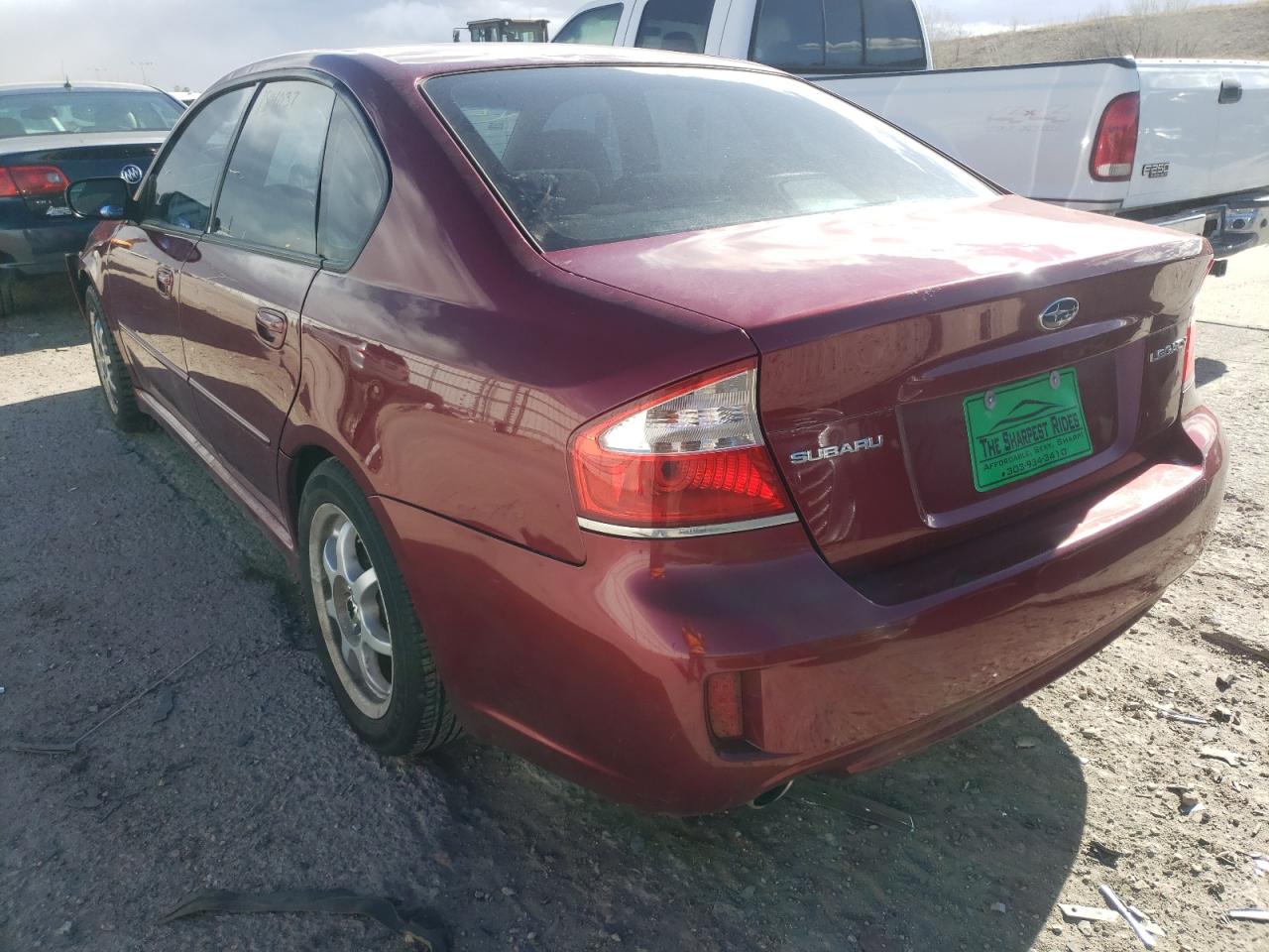 Photo 3 from auction – 2009 SUBARU LEGACY 2.5 with VIN 4S3BL616097212763