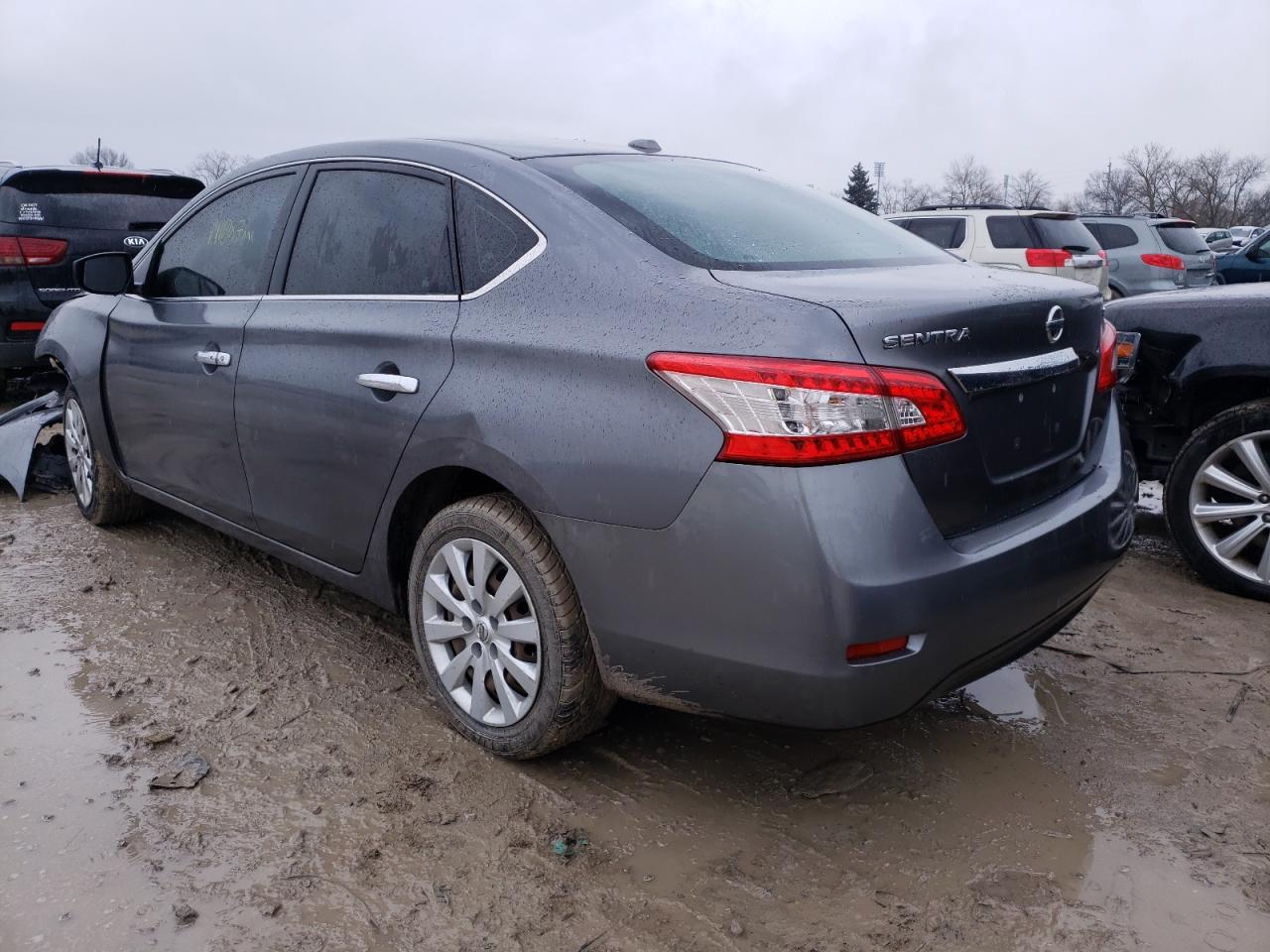 Photo 3 from auction – 2015 NISSAN SENTRA S with VIN 3N1AB7AP2FL661997
