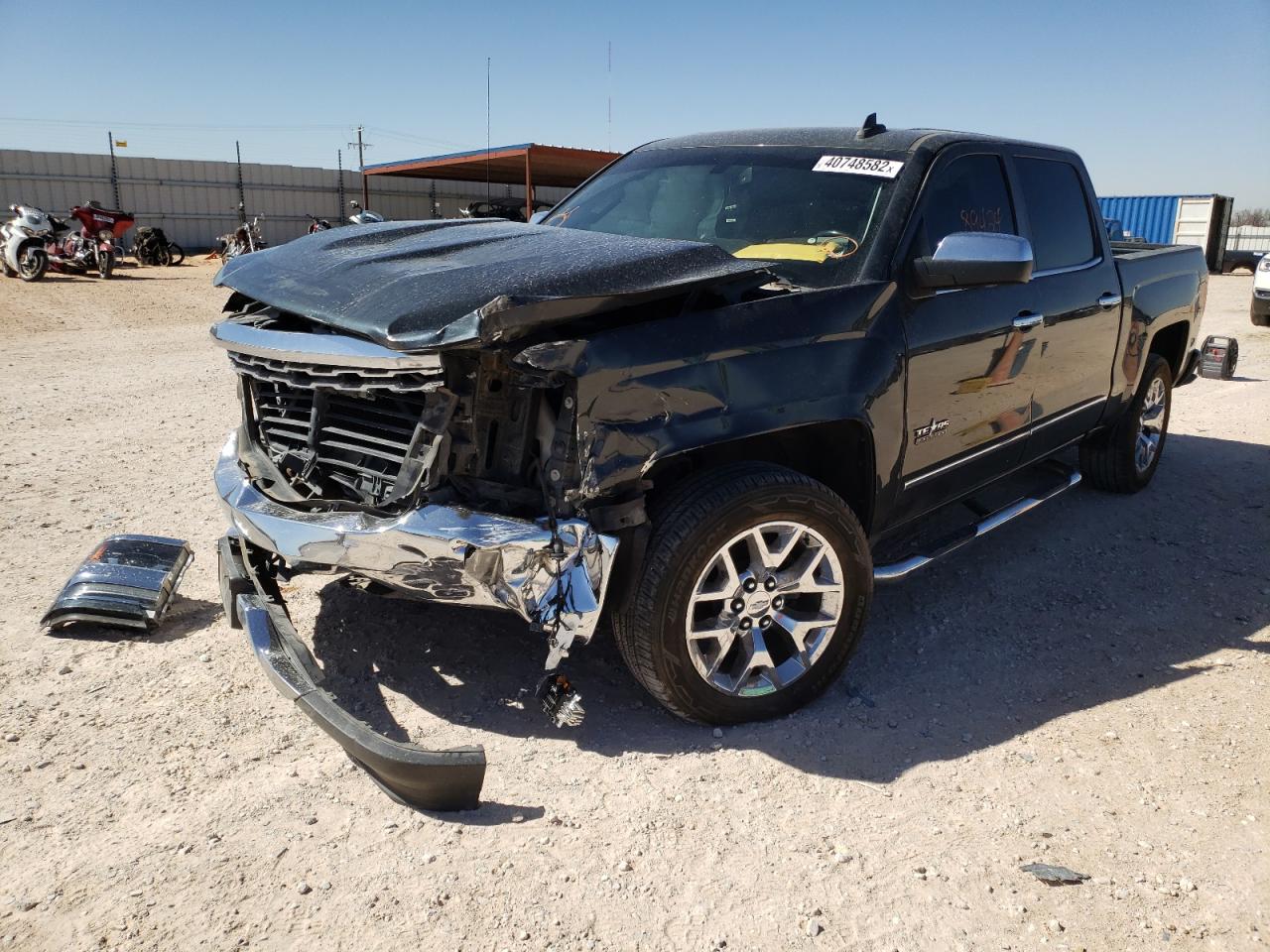 Photo 2 from auction – 2018 CHEVROLET SILVERADO with VIN 3GCUKSEC9JG276507
