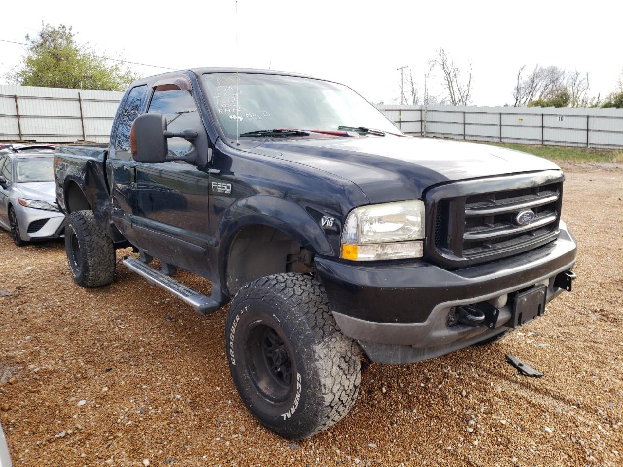 FORD F250 SUPER 2004 with VIN 1FTNX21S04EA96475 - Photo from auction