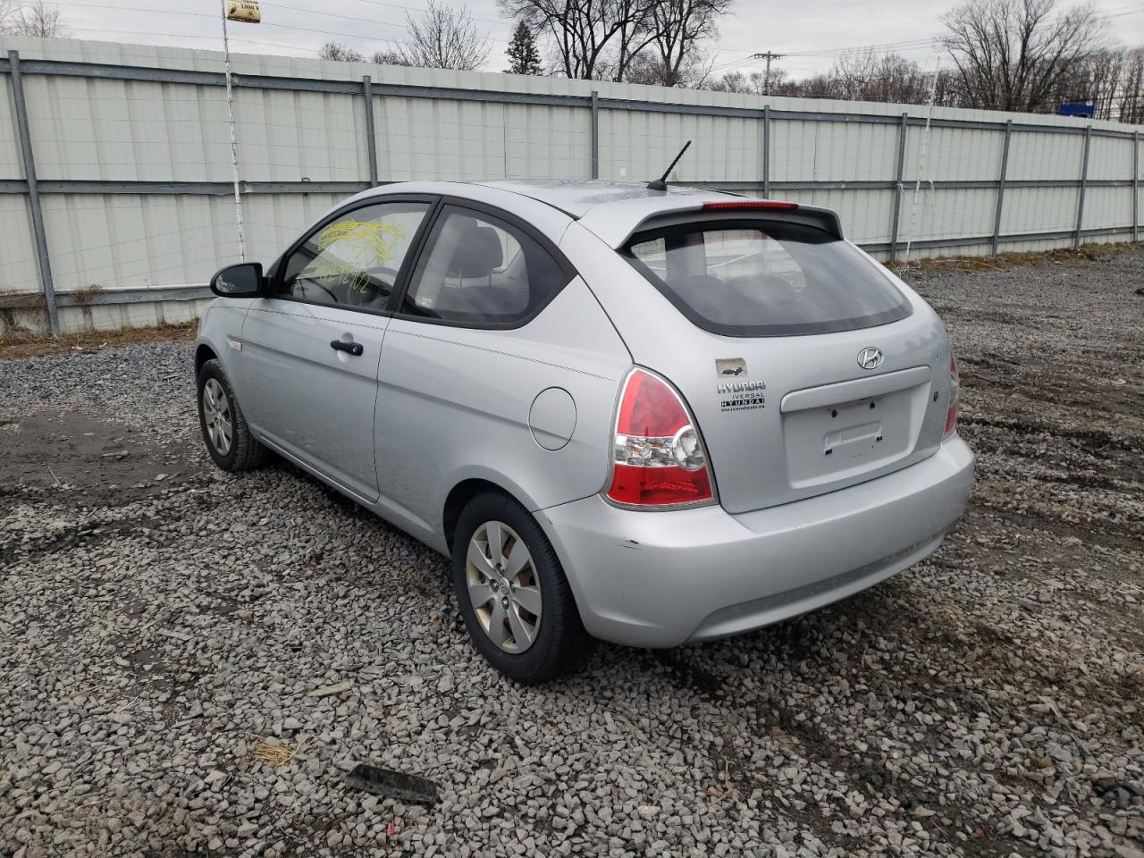 Photo 3 from auction – 2008 HYUNDAI ACCENT GS with VIN KMHCM36C08U070280