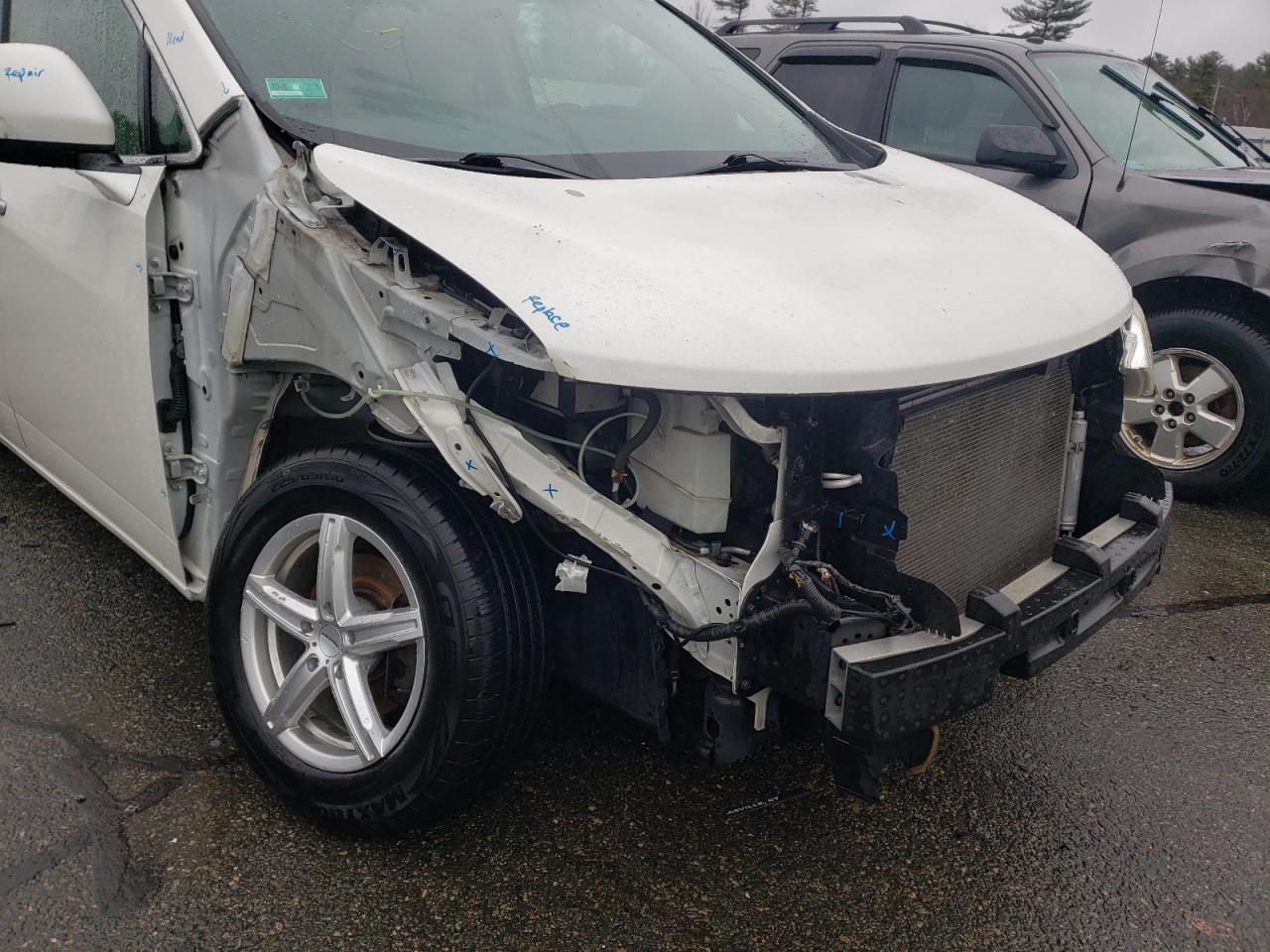 Photo 9 from auction – 2011 NISSAN QUEST S with VIN JN8AE2KP2B9013234