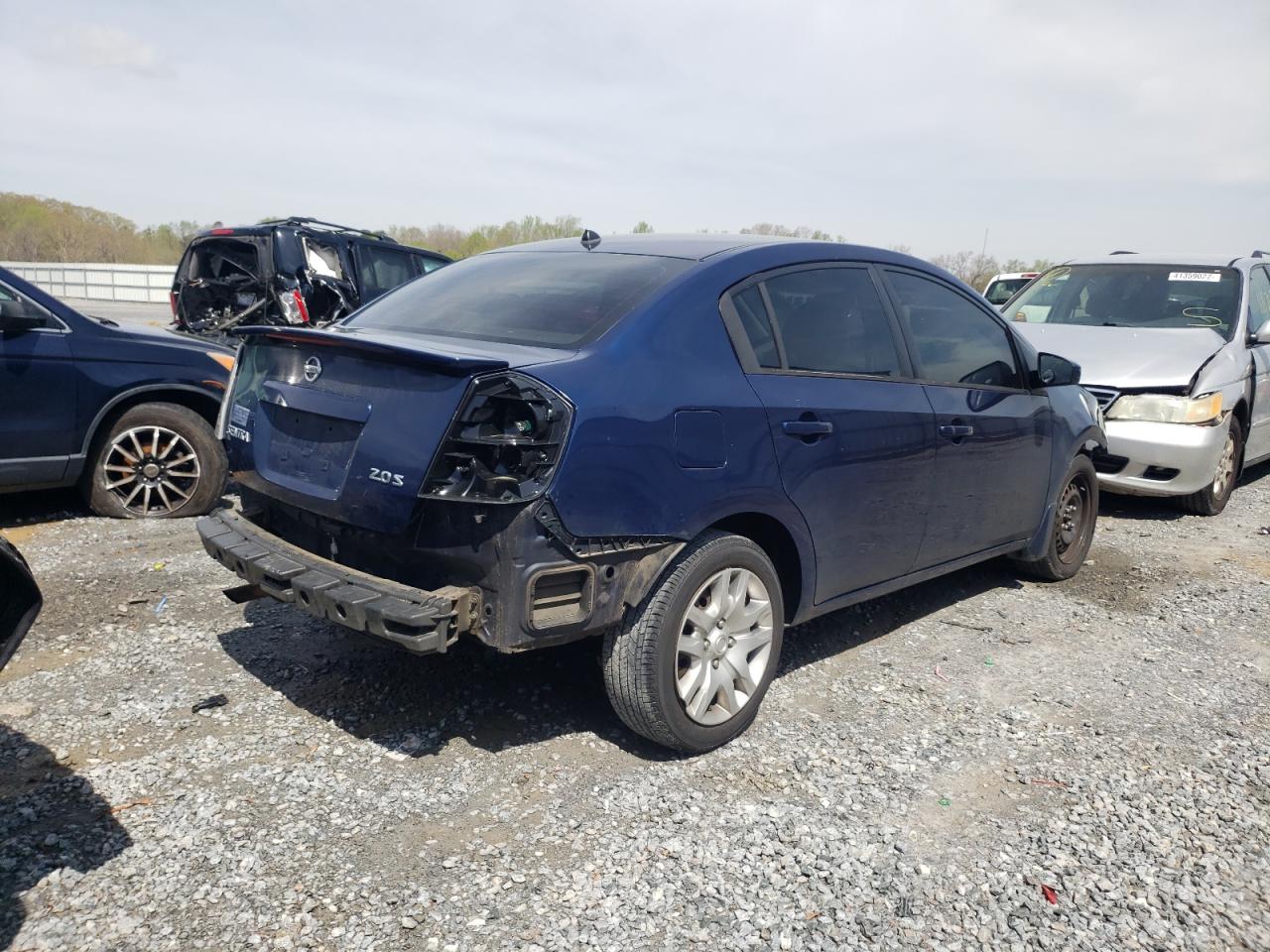Photo 4 from auction – 2007 NISSAN SENTRA 2.0 with VIN 3N1AB61E27L692662