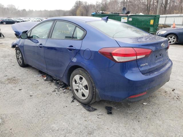 Photo 3 from auction – 2017 KIA FORTE LX with VIN 3KPFL4A75HE075090