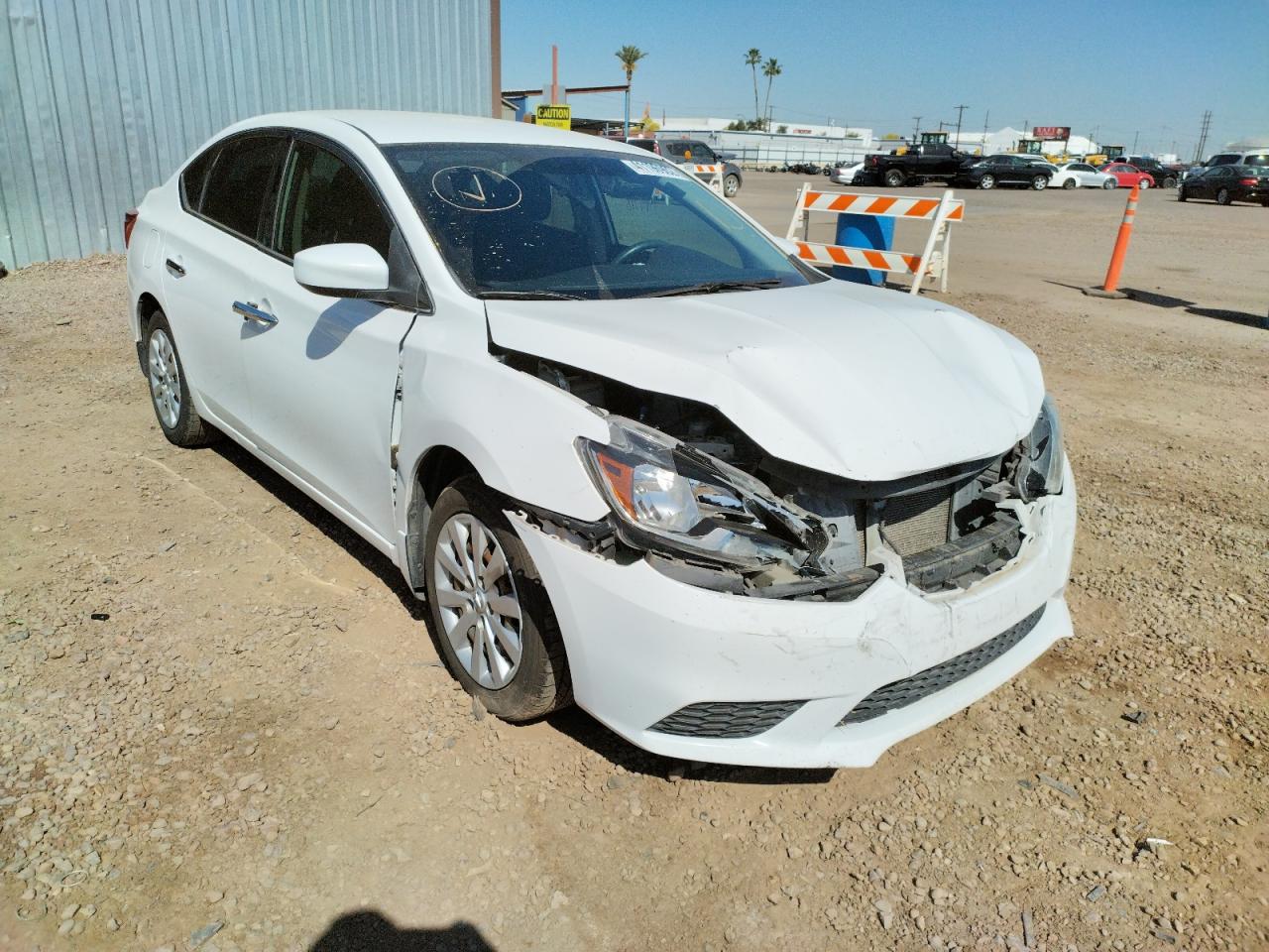 Photo 1 from auction – 2016 NISSAN SENTRA S with VIN 3N1AB7AP8GL660743