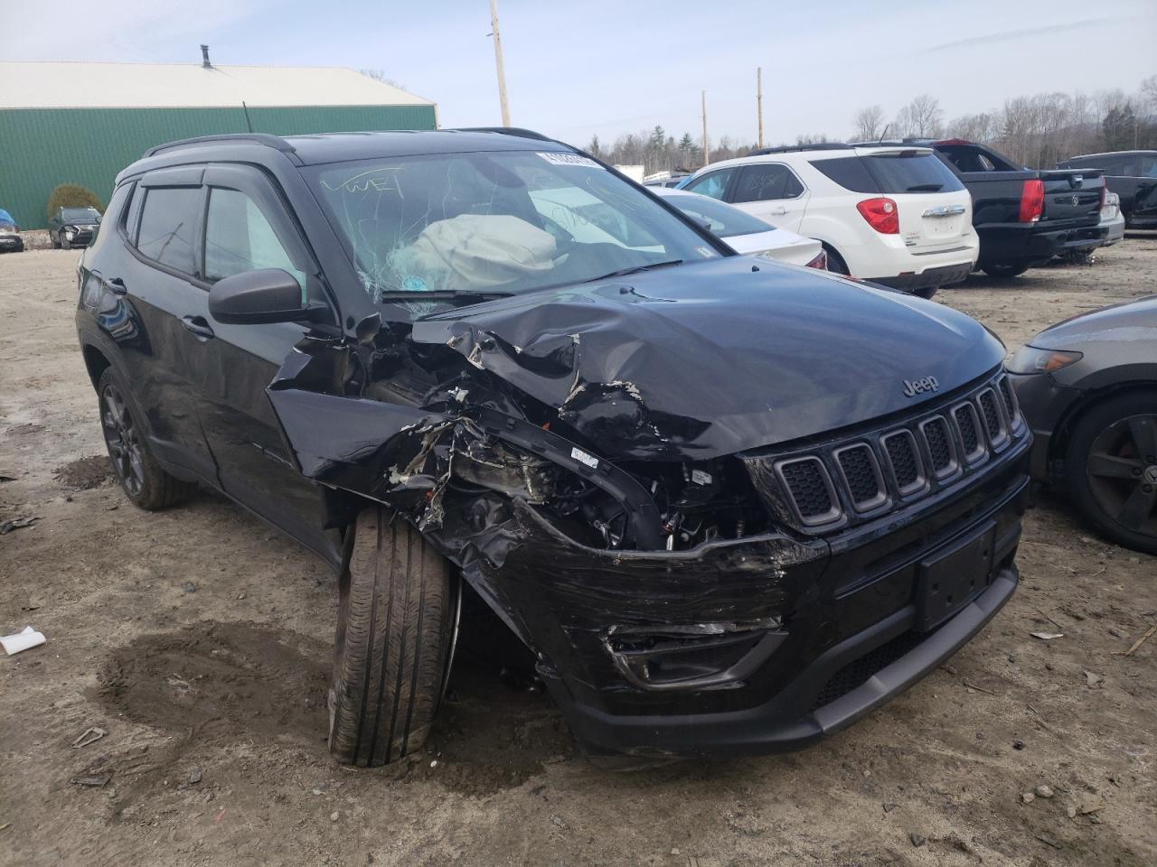 JEEP COMPASS 80 2021 with VIN 3C4NJDEBXMT570701 - Photo from auction