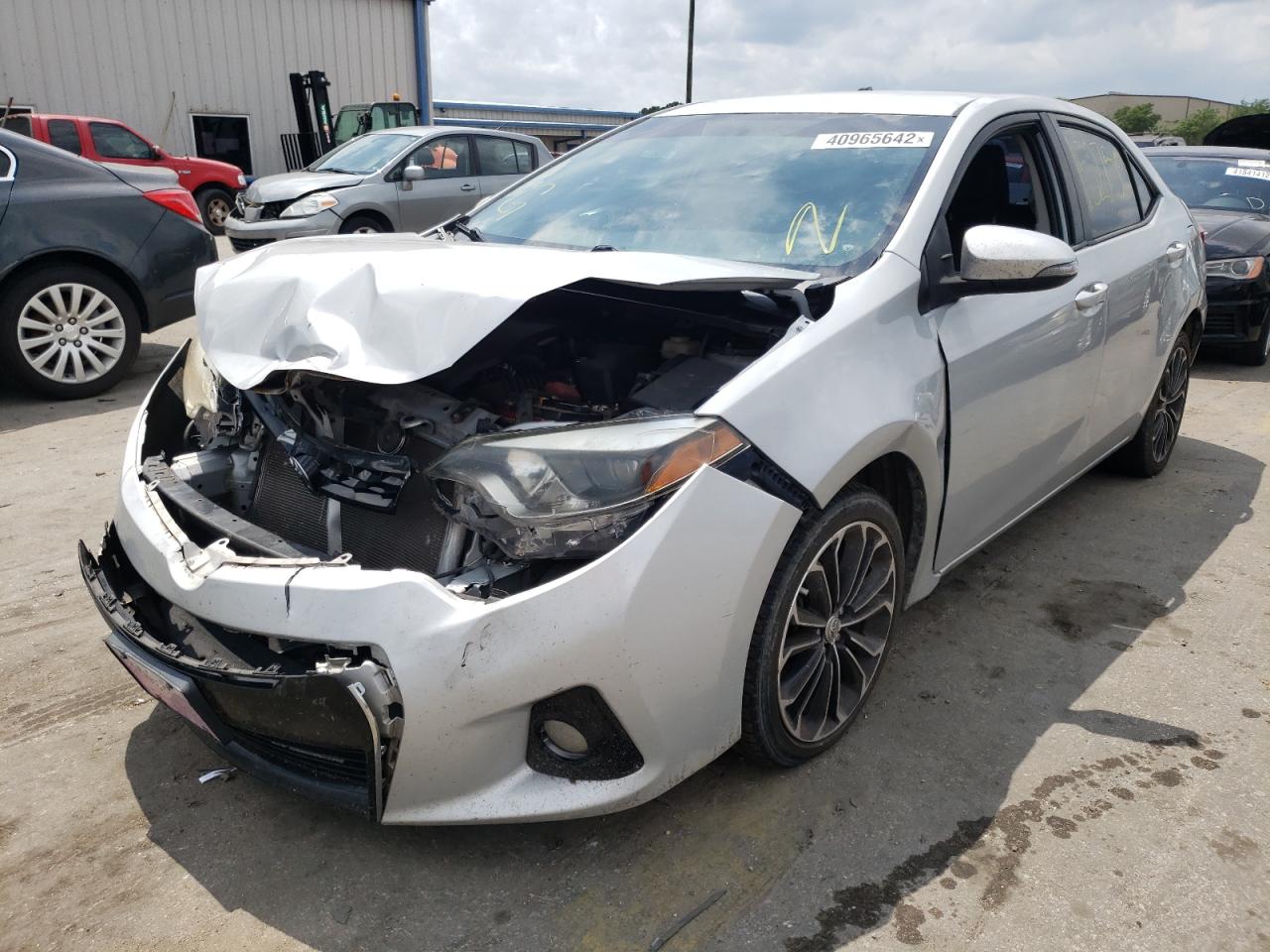Photo 2 from auction – 2014 TOYOTA COROLLA L with VIN 2T1BURHE3EC042502
