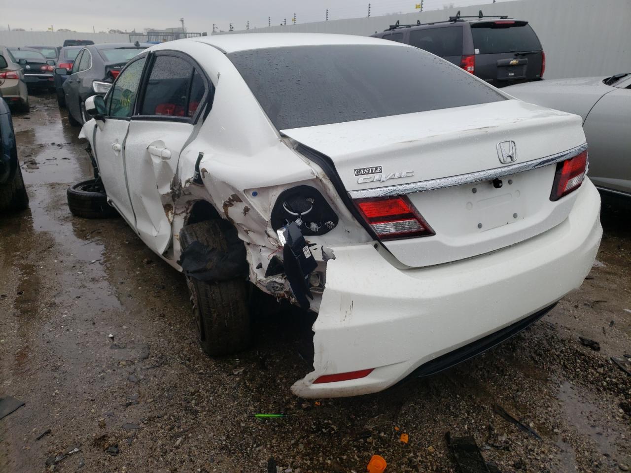 Фото 3 с аукциона – 2014 HONDA CIVIC EX с VIN 19XFB2F8XEE028187