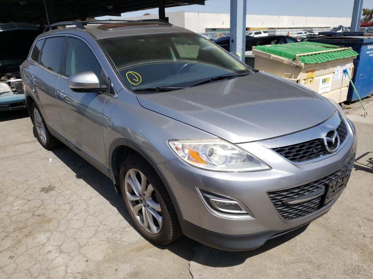 MAZDA CX-9 2012 with VIN JM3TB3DV8C0345674 - Photo from auction