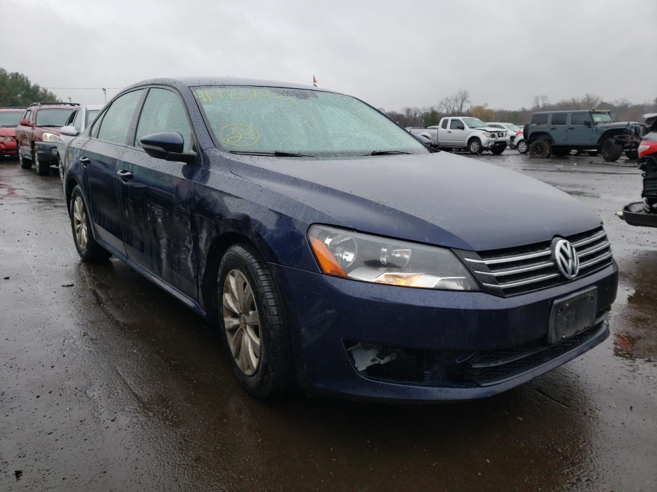 Photo 1 from auction – 2012 VOLKSWAGEN PASSAT S with VIN 1VWAP7A38CC026878