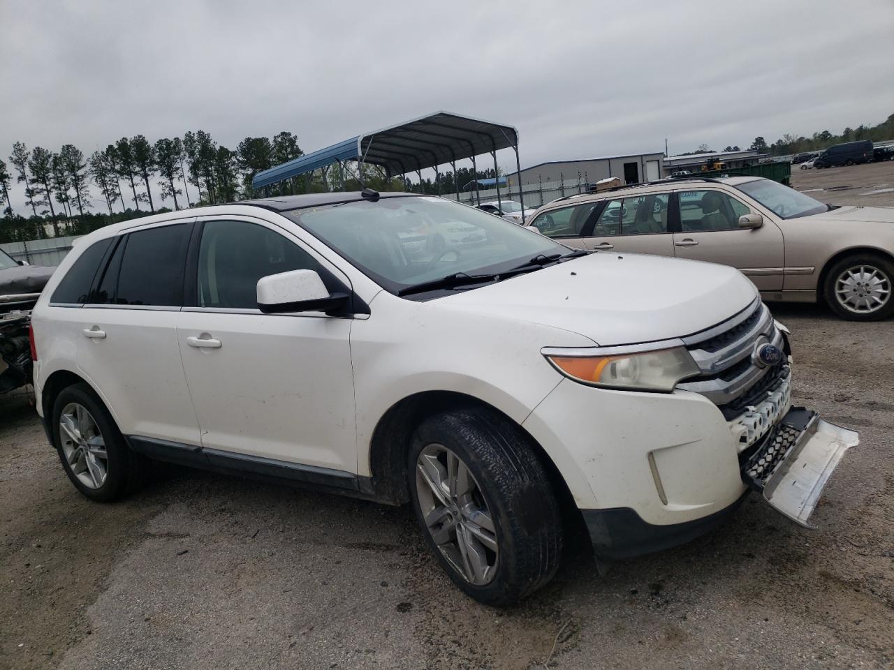 FORD EDGE LIMIT 2011 with VIN 2FMDK3KCXBBA41320 - Photo from auction
