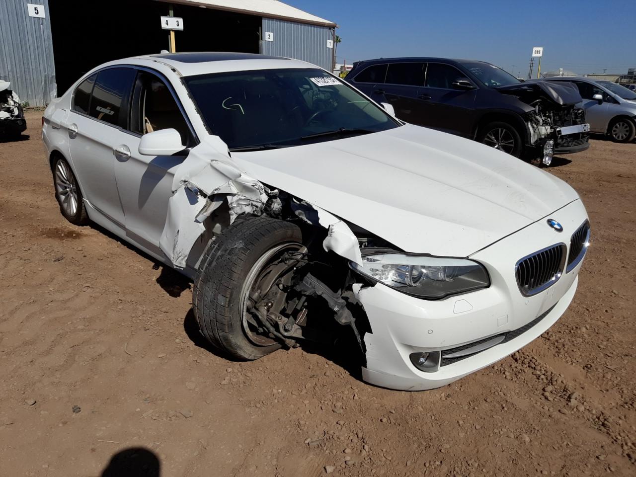 BMW 535 I 2012 with VIN WBAFR7C51CC811693 - Photo from auction