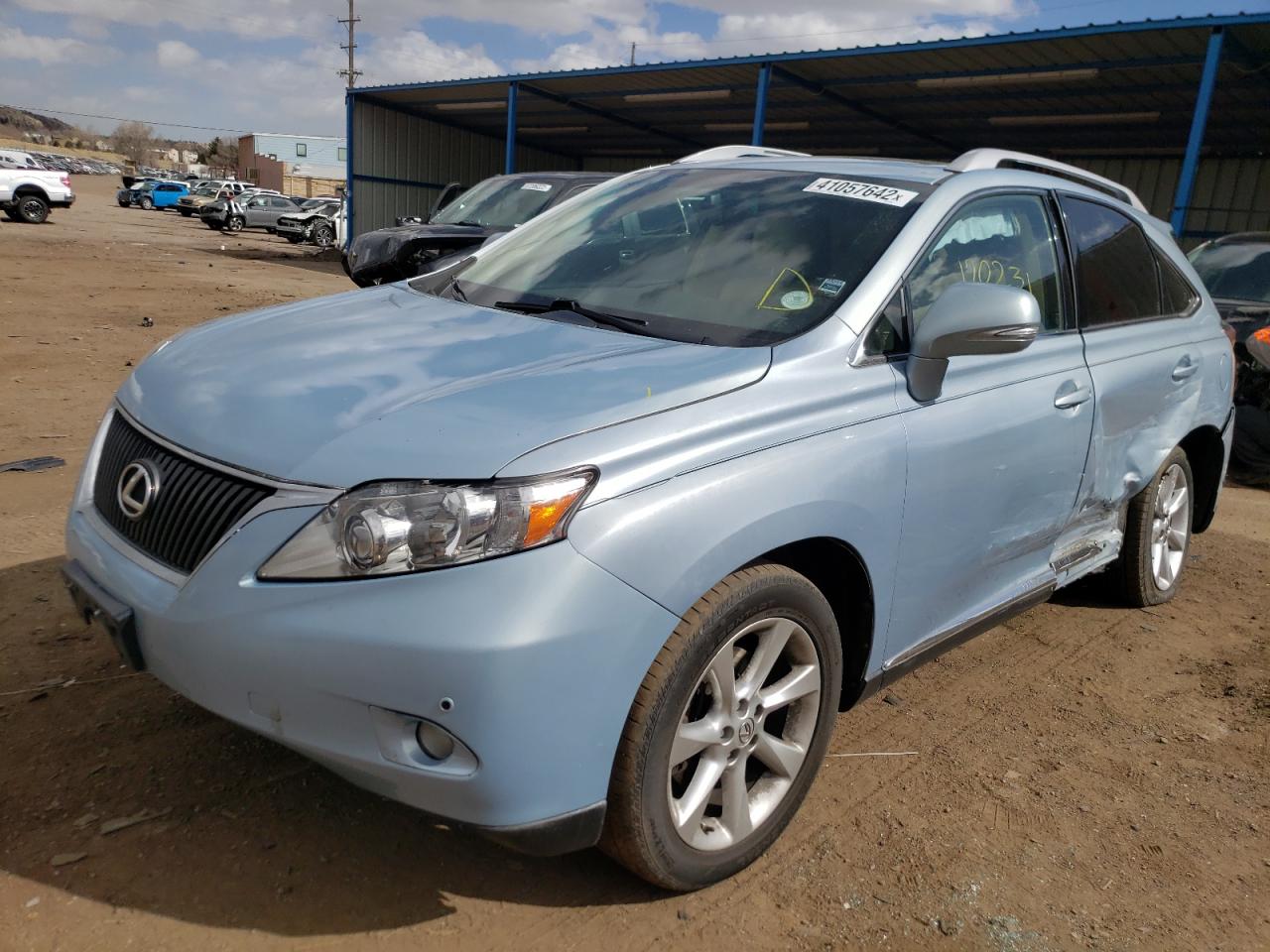 Photo 2 from auction – 2012 LEXUS RX 350 with VIN JTJBK1BA8C2442786