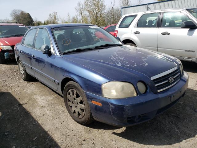 KIA OPTIMA LX 2005 with VIN KNAGD126555389901 - Photo from auction