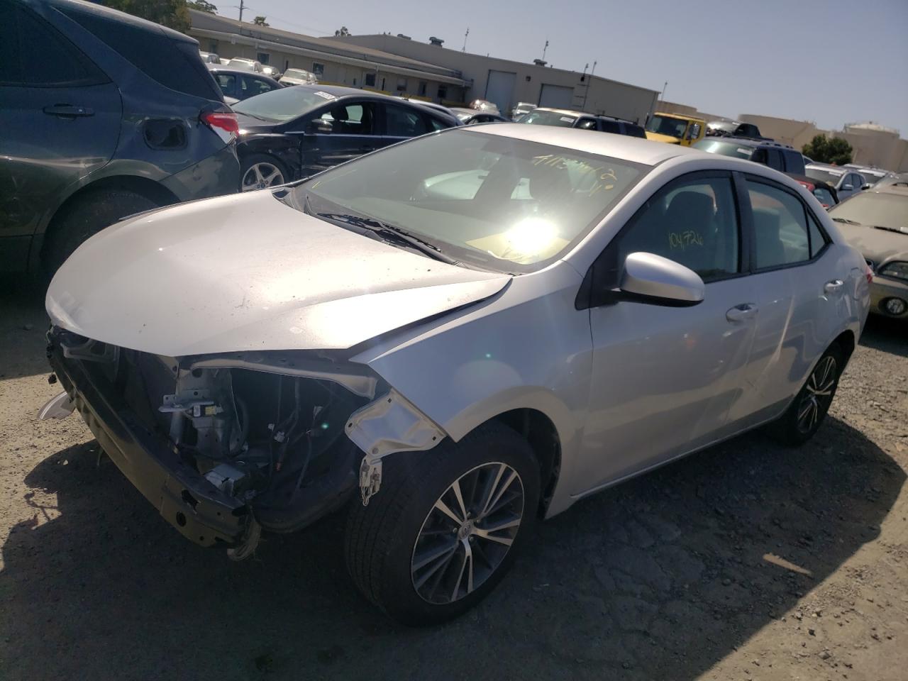 Photo 2 from auction – 2016 TOYOTA COROLLA L with VIN 5YFBURHE5GP568150
