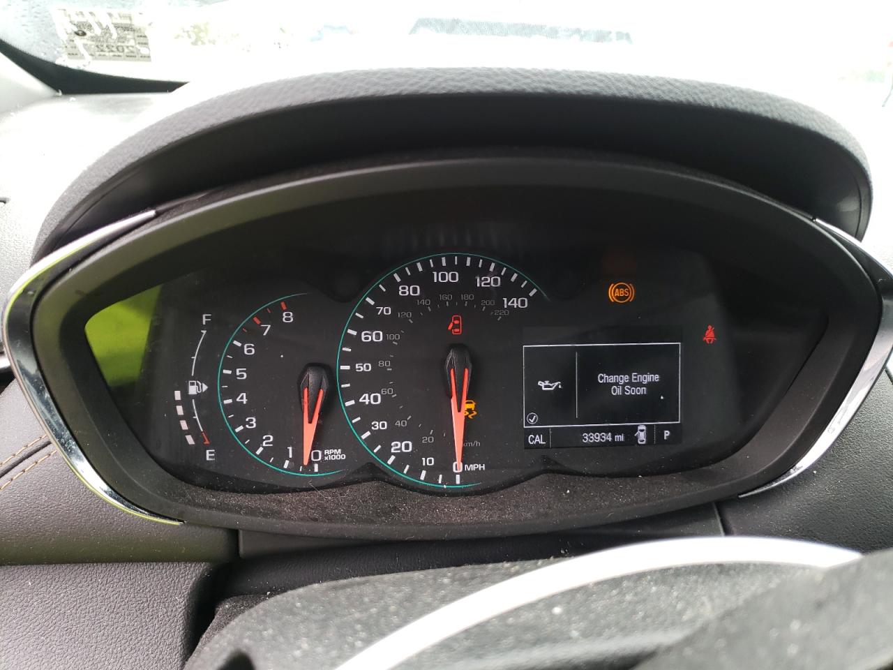 Photo 8 from auction – 2020 CHEVROLET TRAX 1LT with VIN KL7CJPSB2LB037090