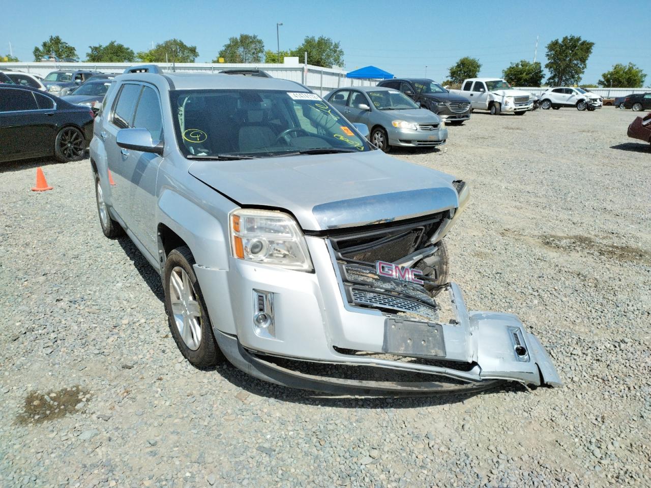 GMC TERRAIN SL 2010 with VIN 2CTFLJEY3A6384150 - Photo from auction