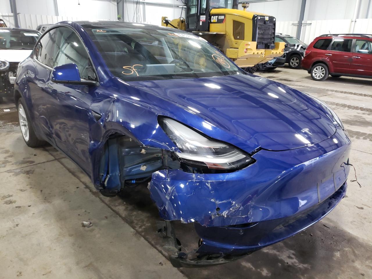 Zdjęcie 1 z aukcji – 2020 TESLA MODEL Y z VIN 5YJYGDEE9LF034955