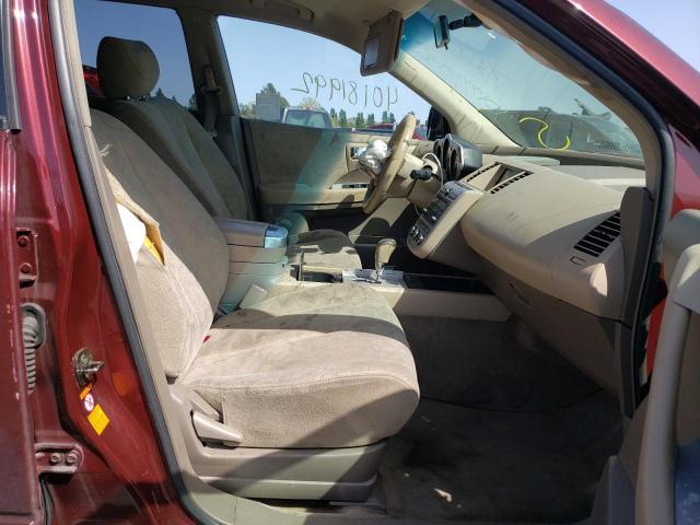 Photo 5 from auction – 2006 NISSAN MURANO with VIN JN8AZ08T96W416731