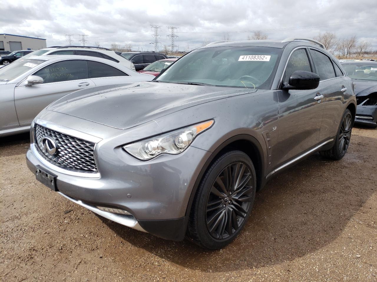 Photo 2 from auction – 2017 INFINITI QX70 with VIN JN8CS1MW0HM413587